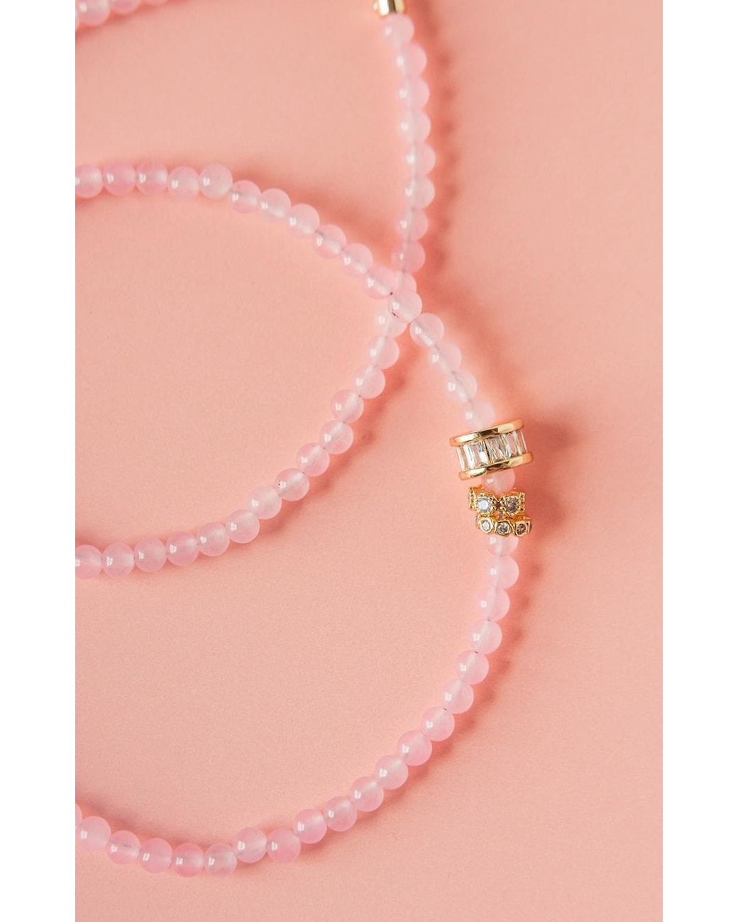 MacRae & Co Pink Ann Trio Necklace