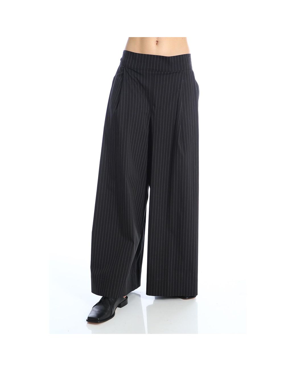 Silvia Serban Black Oversized Pants