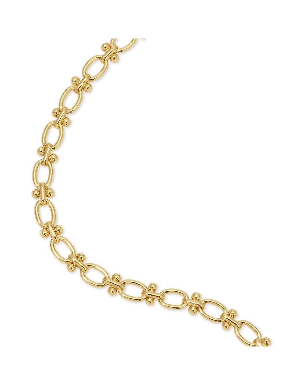 Leeada Jewelry Metallic Margot Chain Bracelet