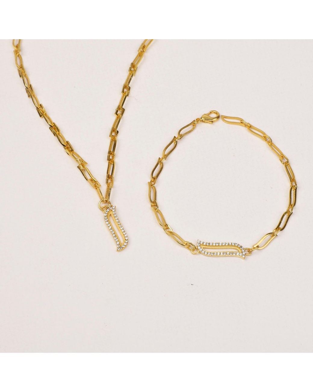 Lila Rasa Natural Link Necklace