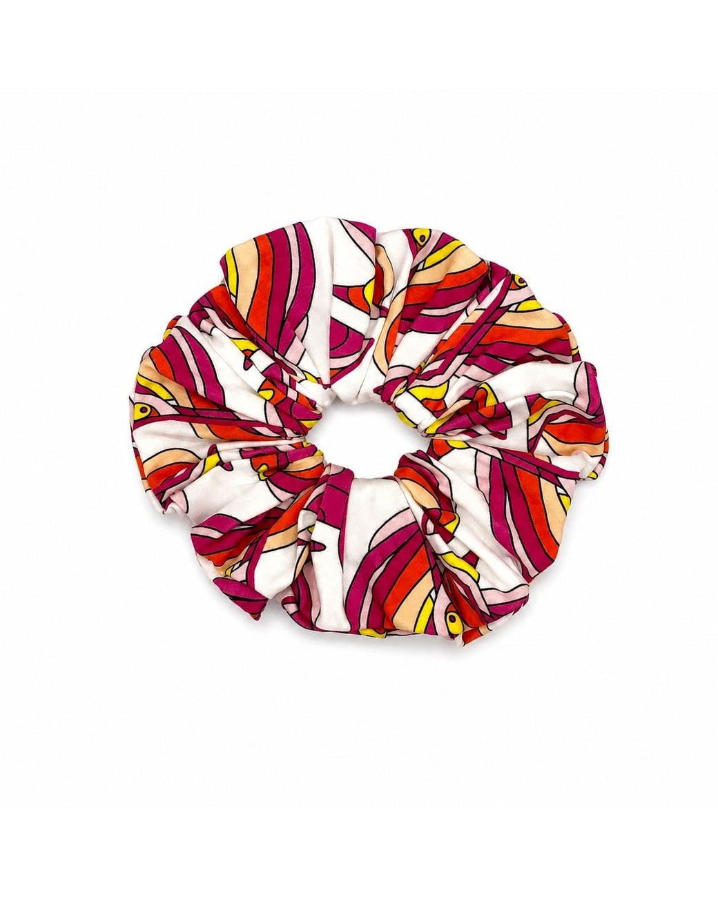 Julia Clancey Red Super Sized Martini Scrunchy