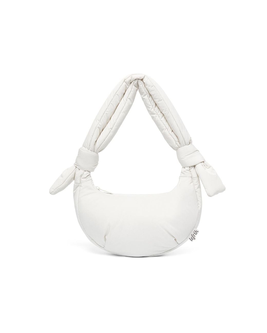 Lefrik White Biwa Micro Bag Ice