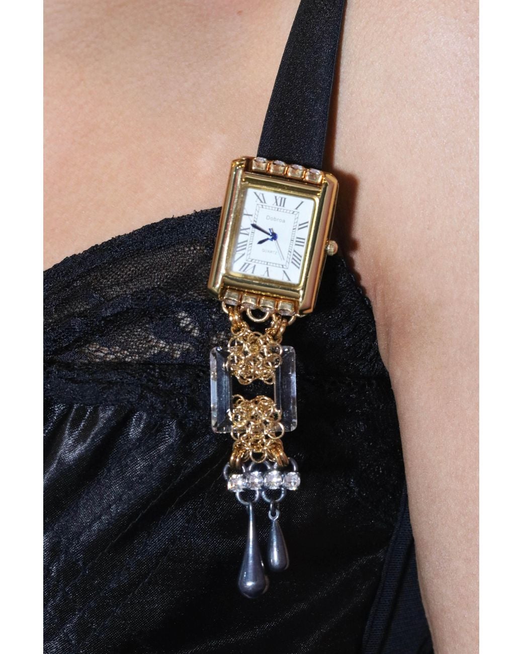 Vicki Sarge Black Salvador Brooch