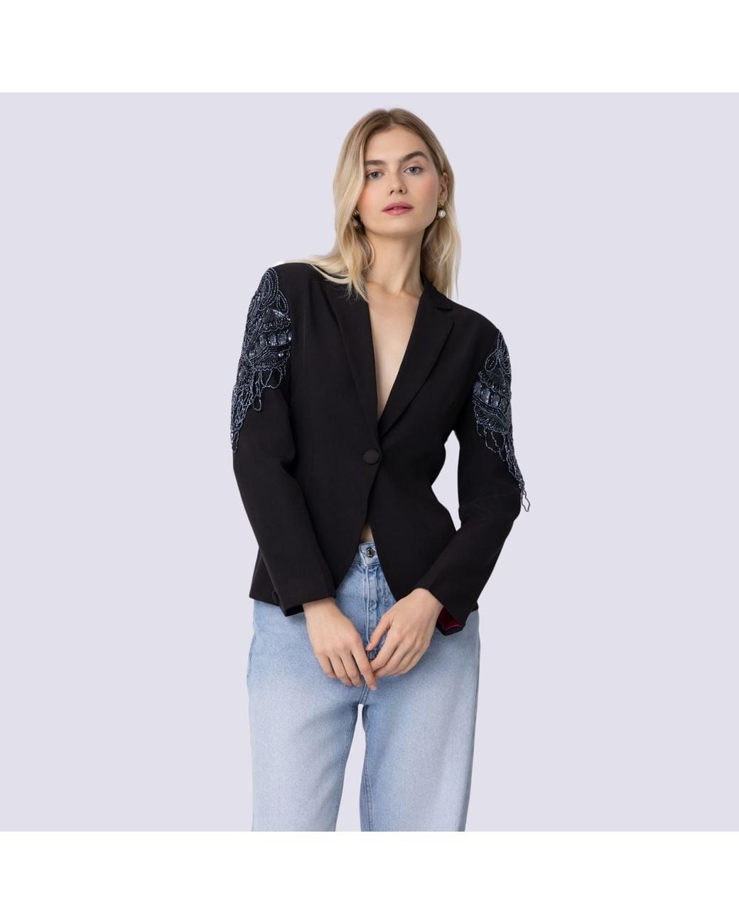 Raishma Black Ebony Jacket