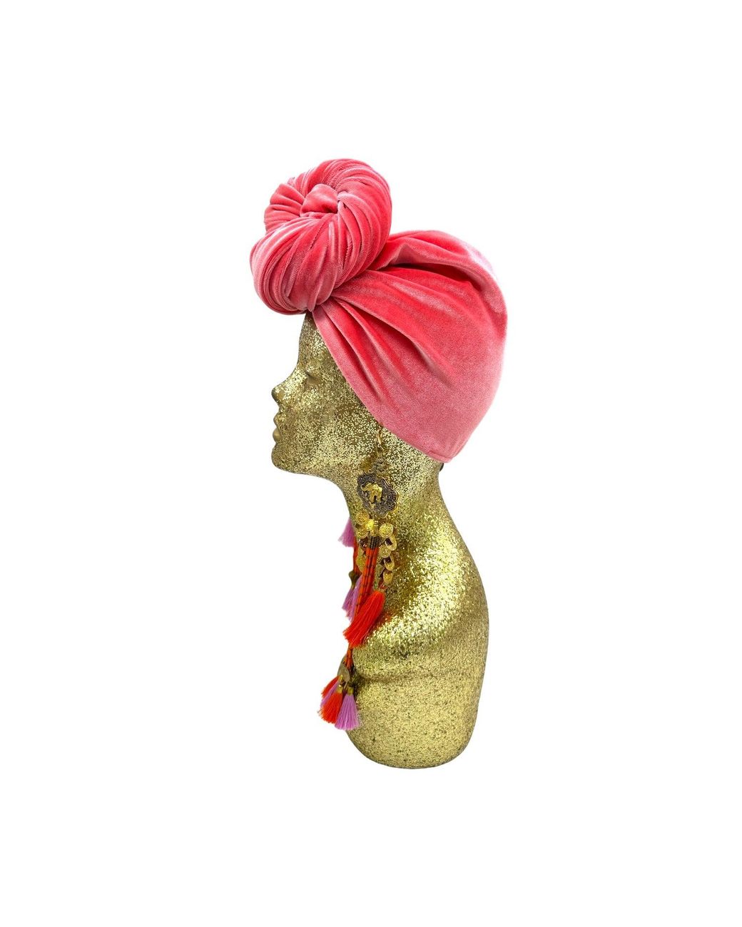 Julia Clancey Red Flaminguita Dream Turban