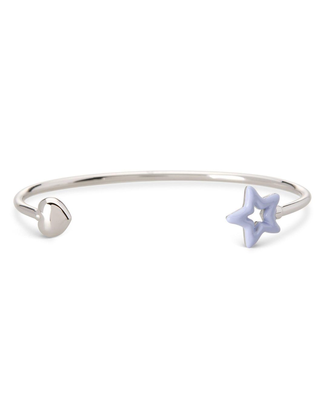 Dolcetto Designs White Cometa Enamel Star Bangle