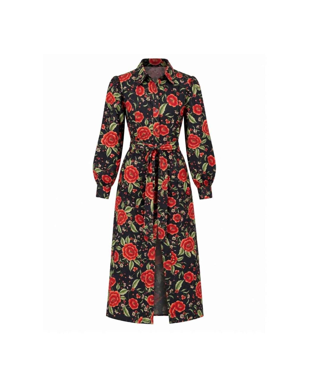 Raishma Red Inola Dress