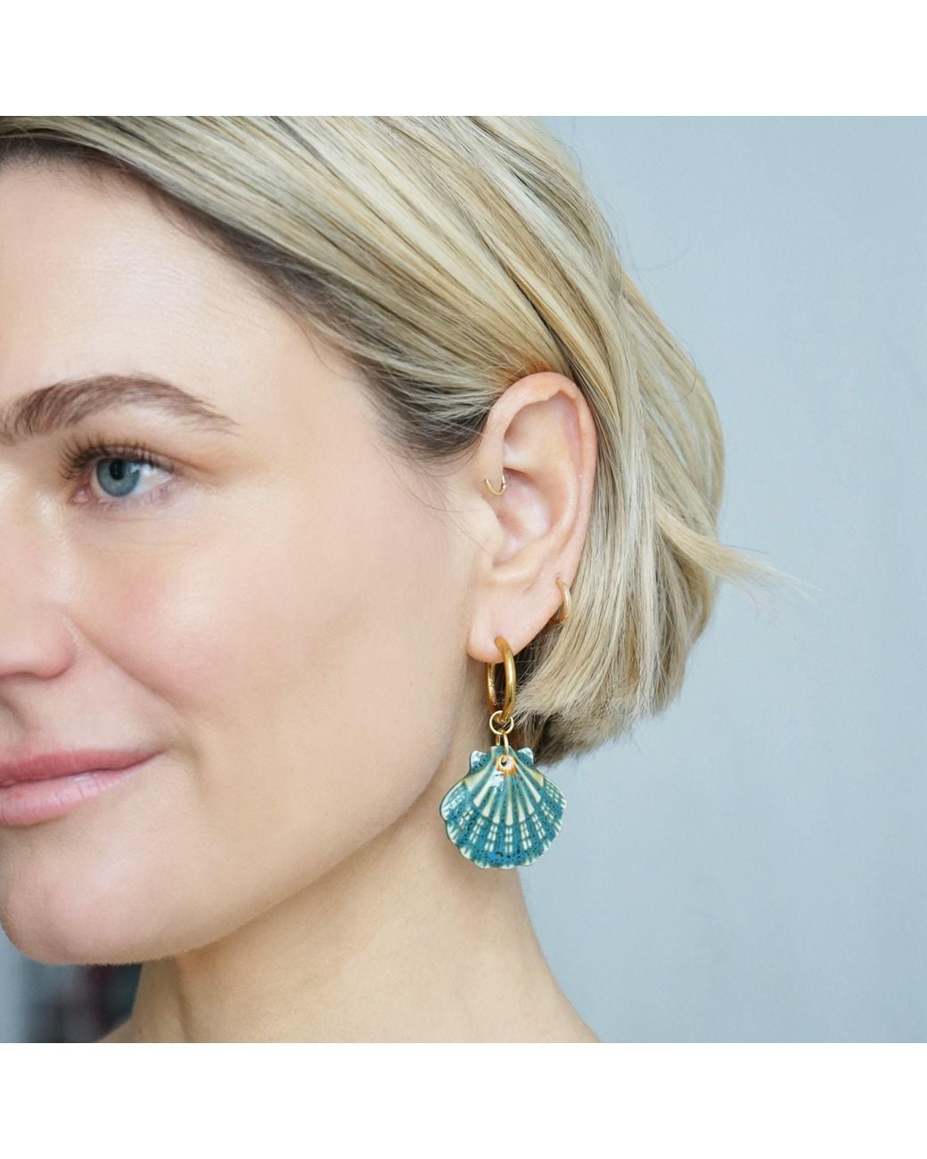 Smilla Brav Blue Earrings Puglia