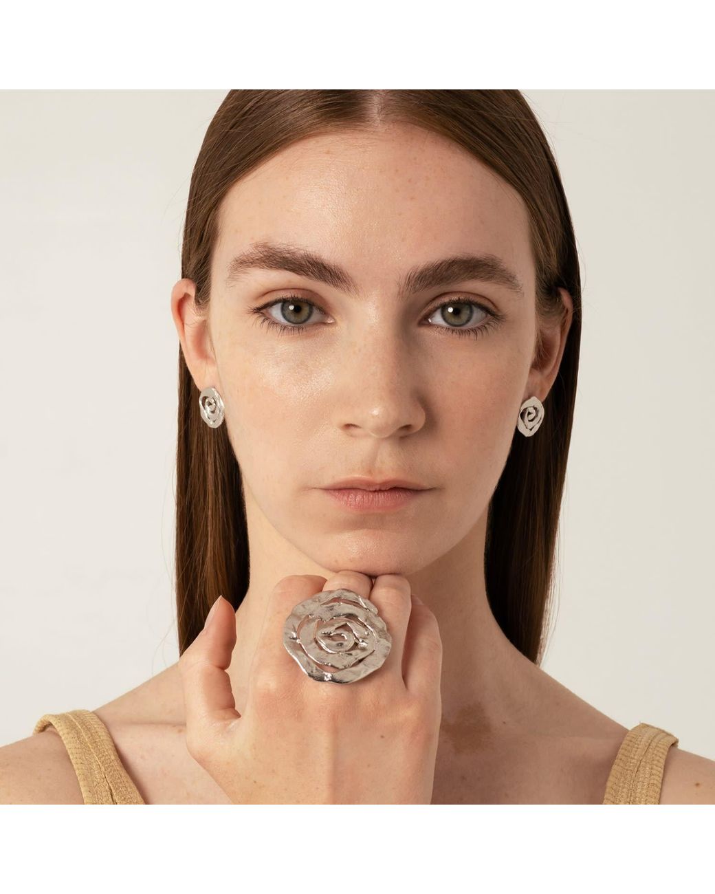 EVA REMENYI Metallic Origin Ring