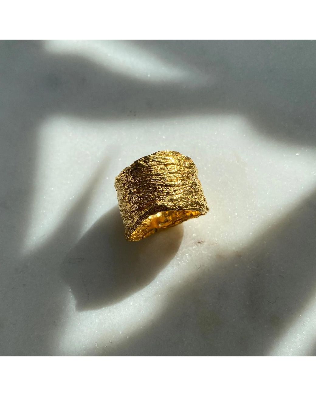 EVA REMENYI Metallic Archaic Ring