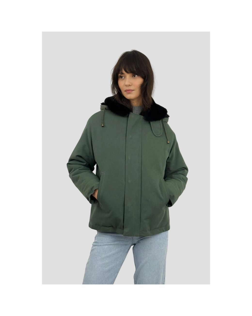 Coulange Green Khaki Heritage Parka