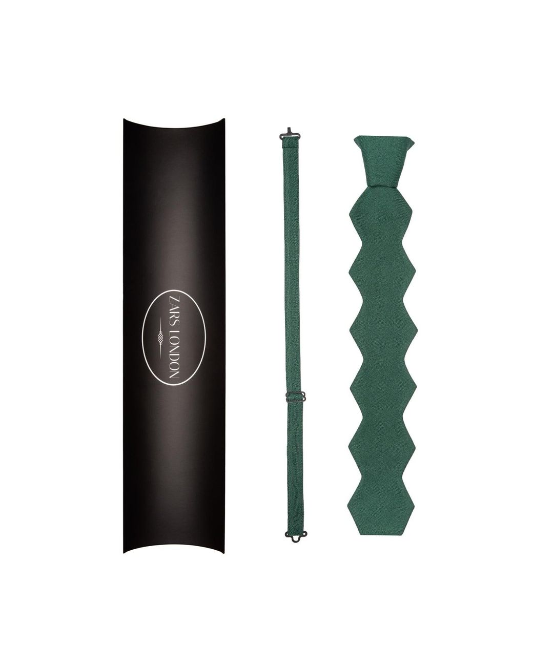 Zars London Green The Hexagonal Tie for men