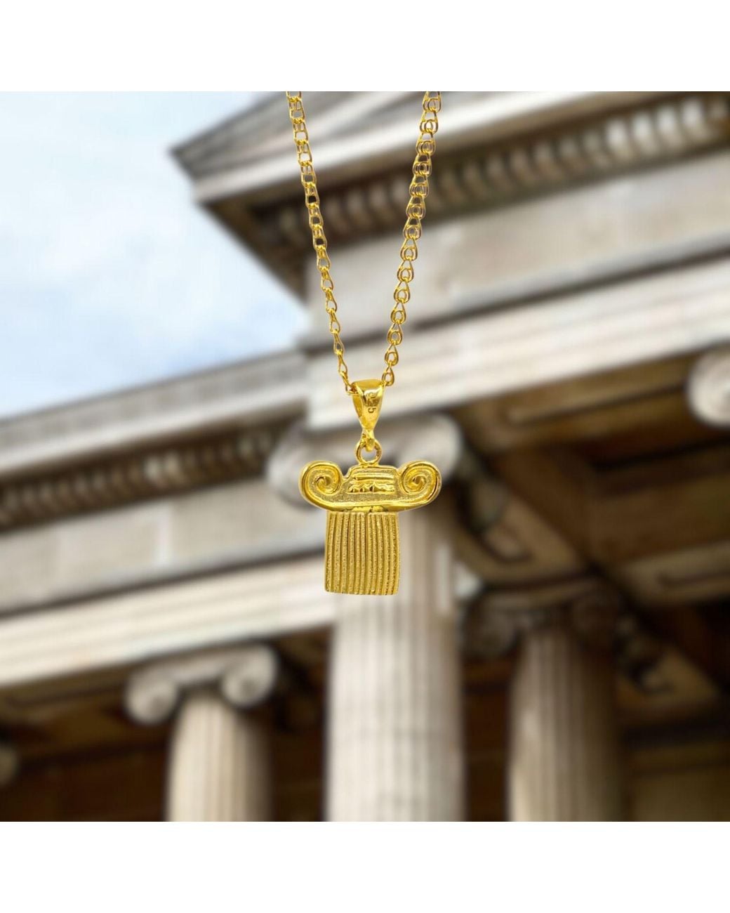 1610Istanbul Metallic Ionic Necklace