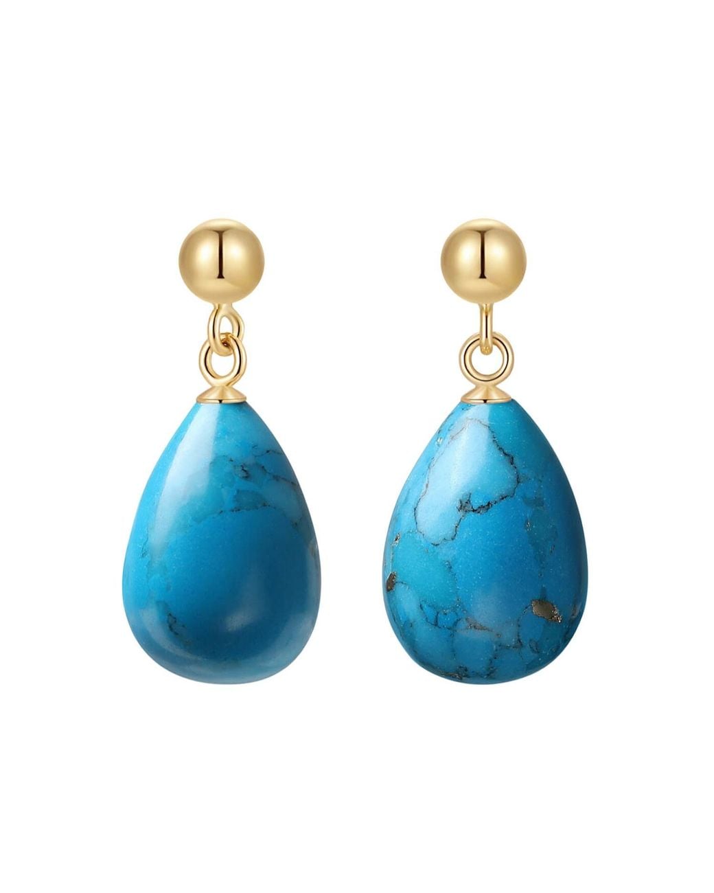 Katy Faye Blue December Earrings