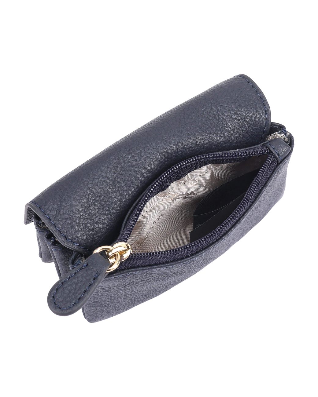 Paul Costelloe Blue Isla Leather Purse