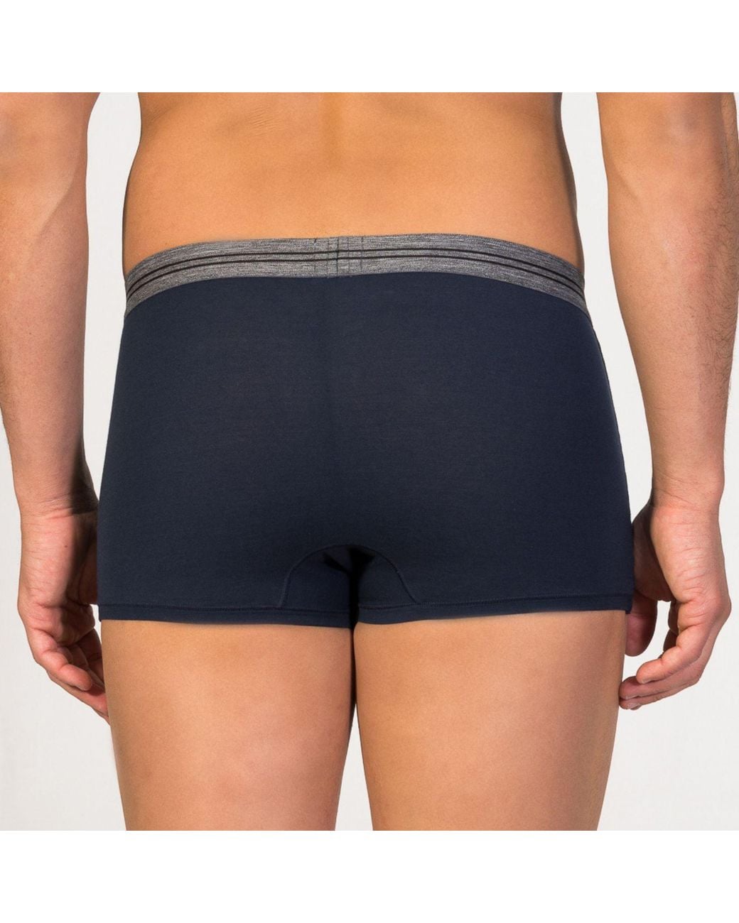 Zd - Zero Defects Blue Atenas Trunk Boxer Egyptian Cotton for men