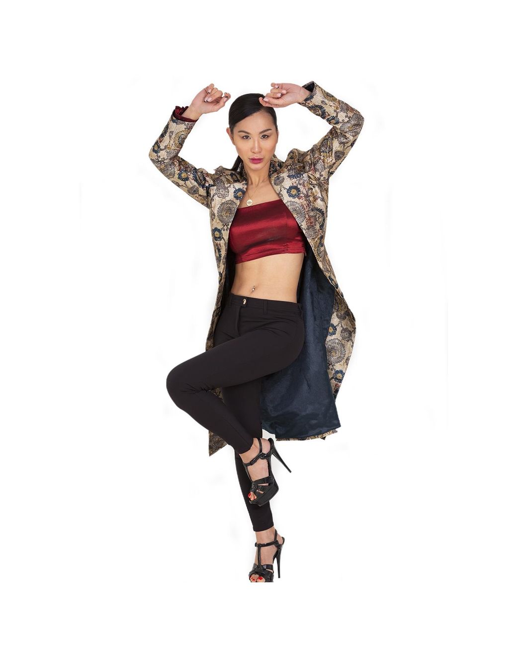 Richa Sharma Multicolor Neutrals Timeless Elegance