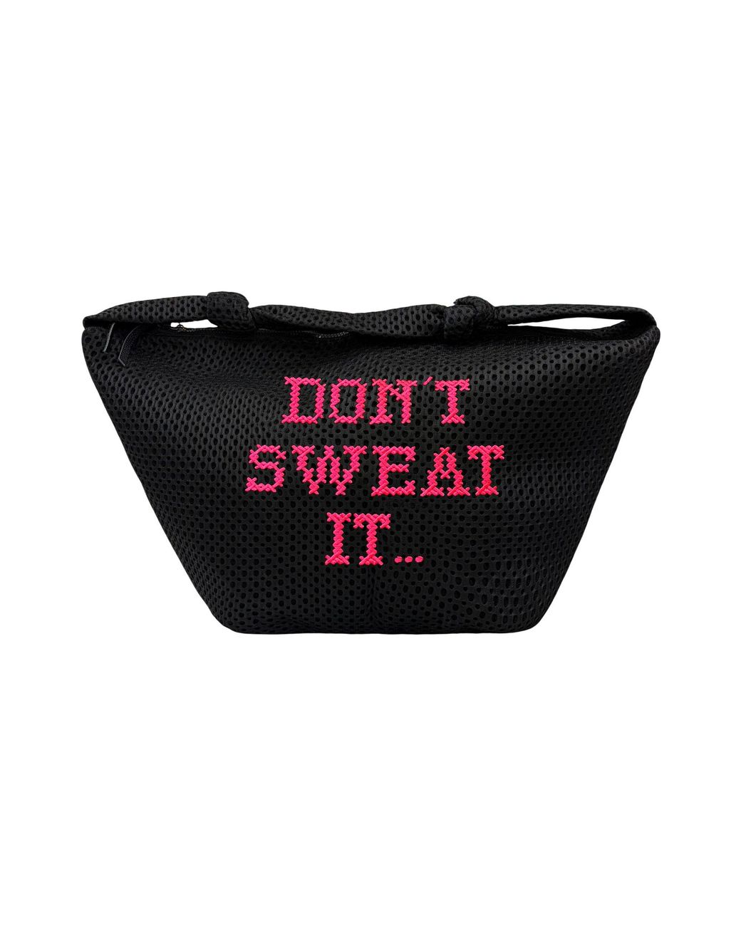Lilly Loves Black Don'T Sweat It Gym Bag