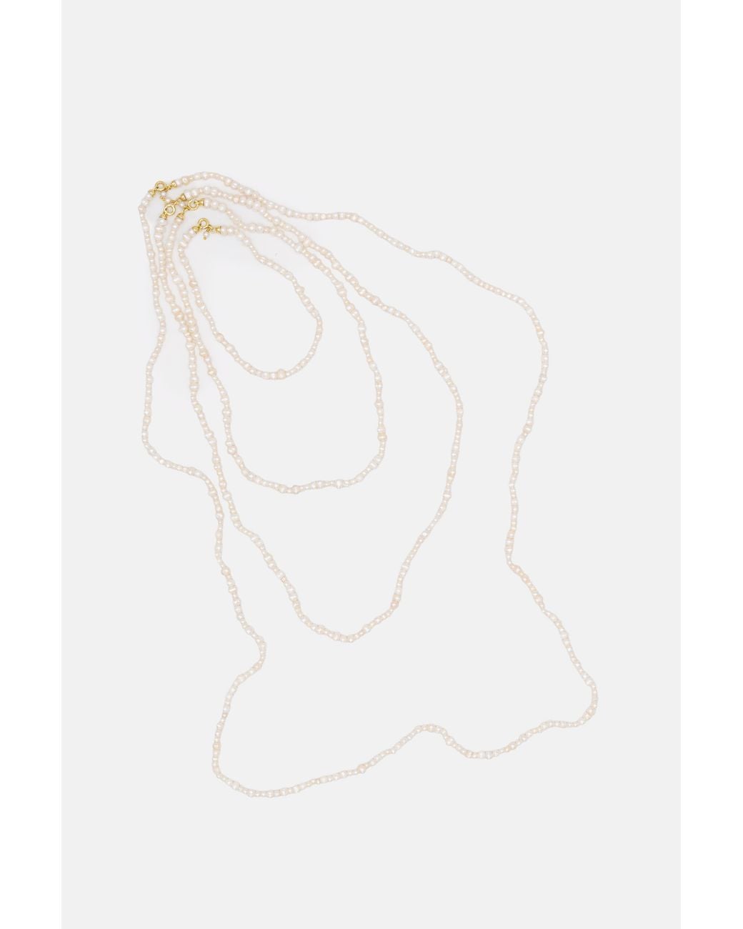 LABRO White Piccolo Necklace