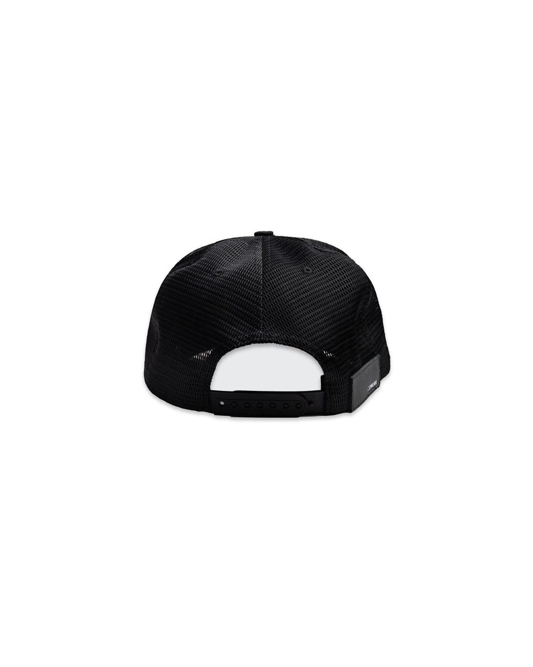 Comune Black Logo Trucker Hat for men