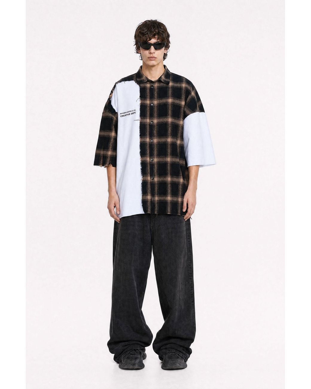 mysimplicated Black Atelier Division Overshirt for men