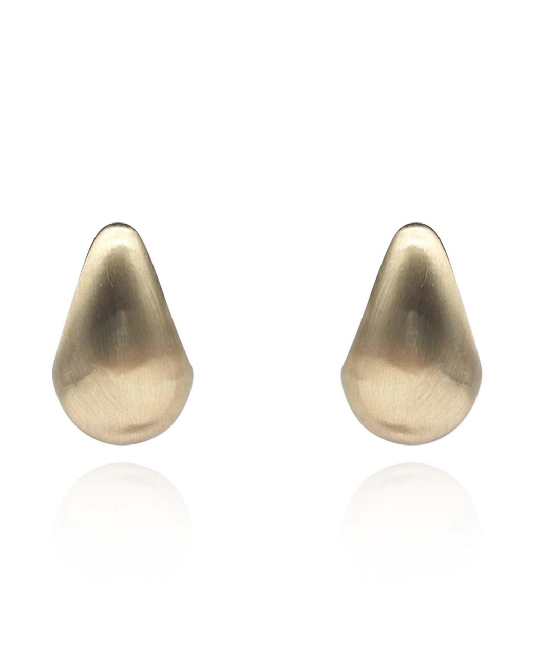 Michael Nash Jewelry Matte Resin Hoop Earrings in Metallic Lyst UK