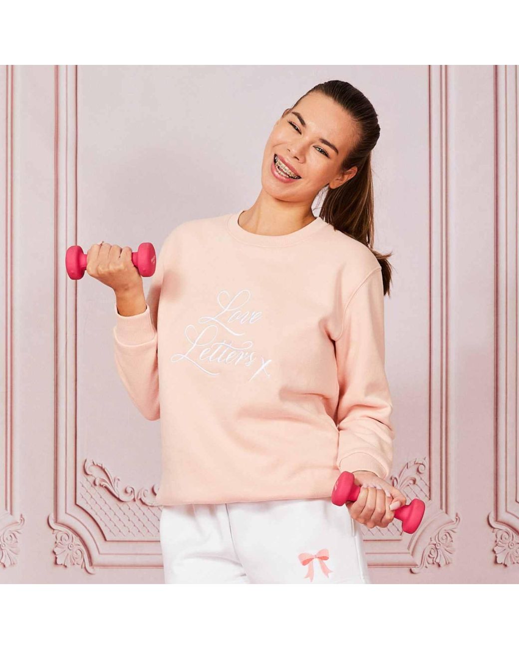Love Letters X Pink I Love Sweatshirt