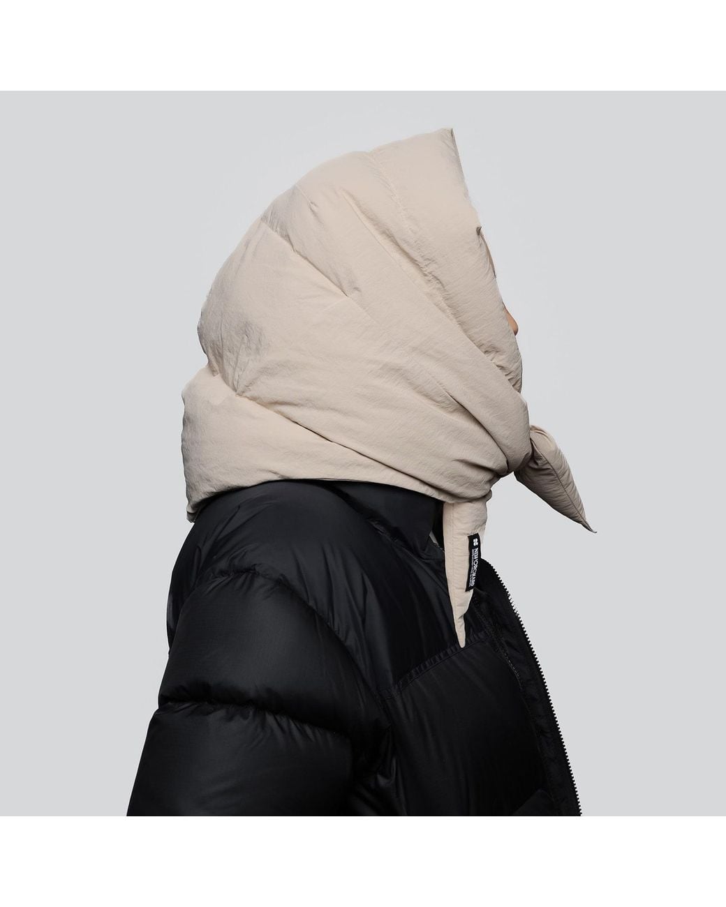 The New Orchard Gray Neutrals Winter Vegan Capuche