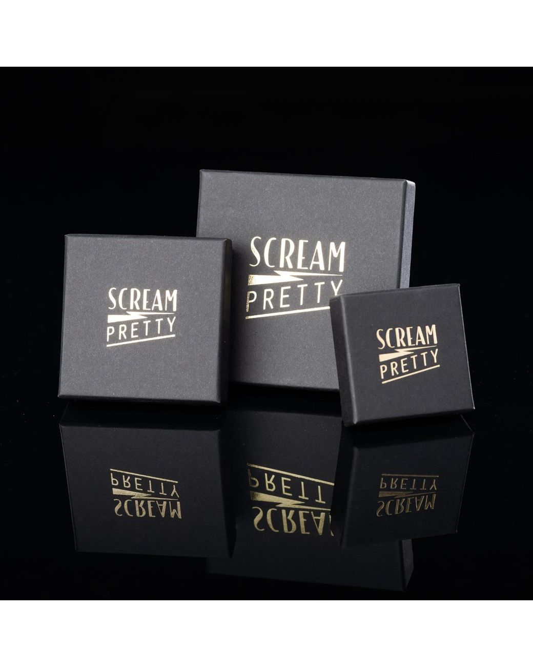 Scream Pretty Metallic Plated Star Ear Crawler