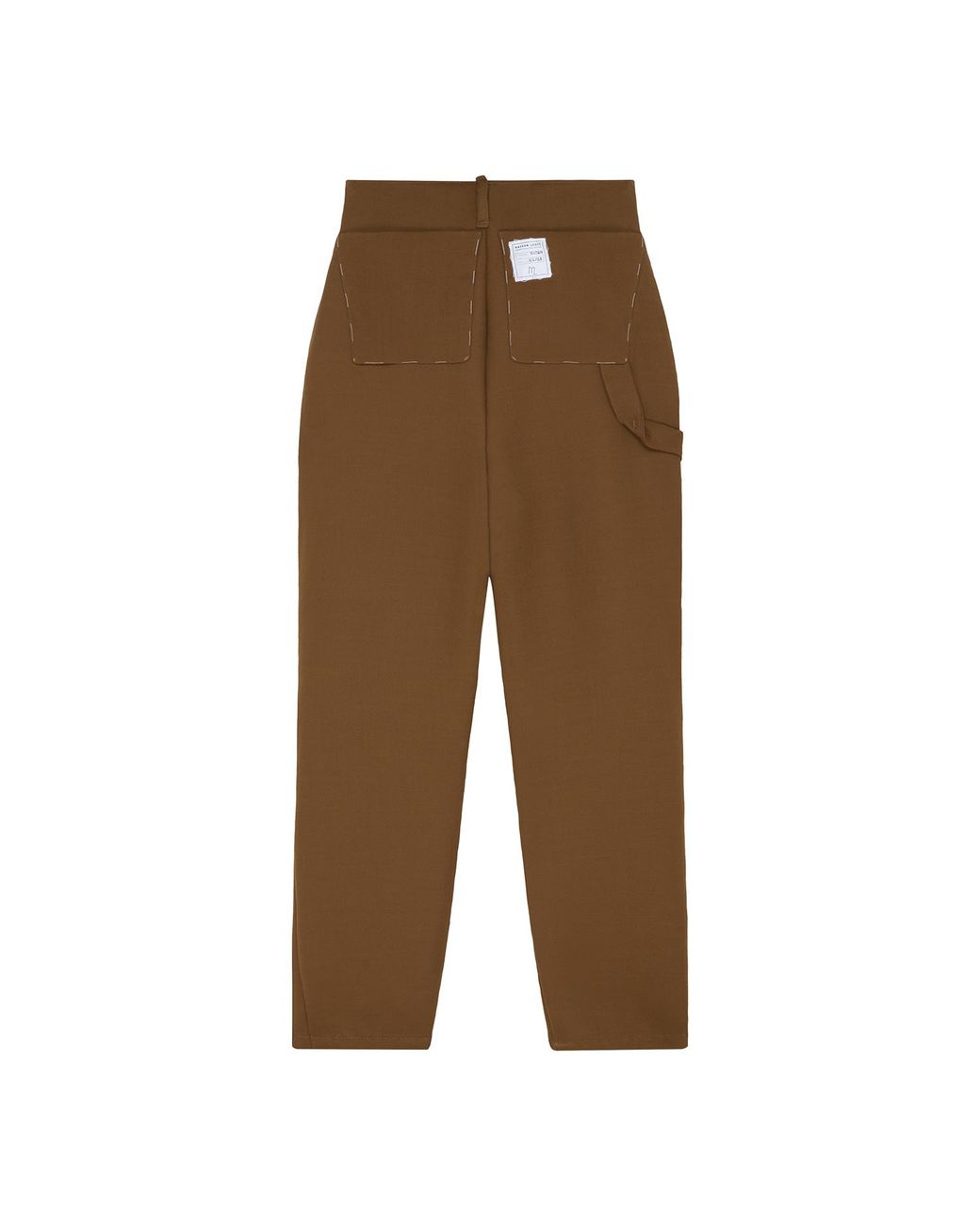 Maison Louis Brown Wool Carpenter Trousers for men