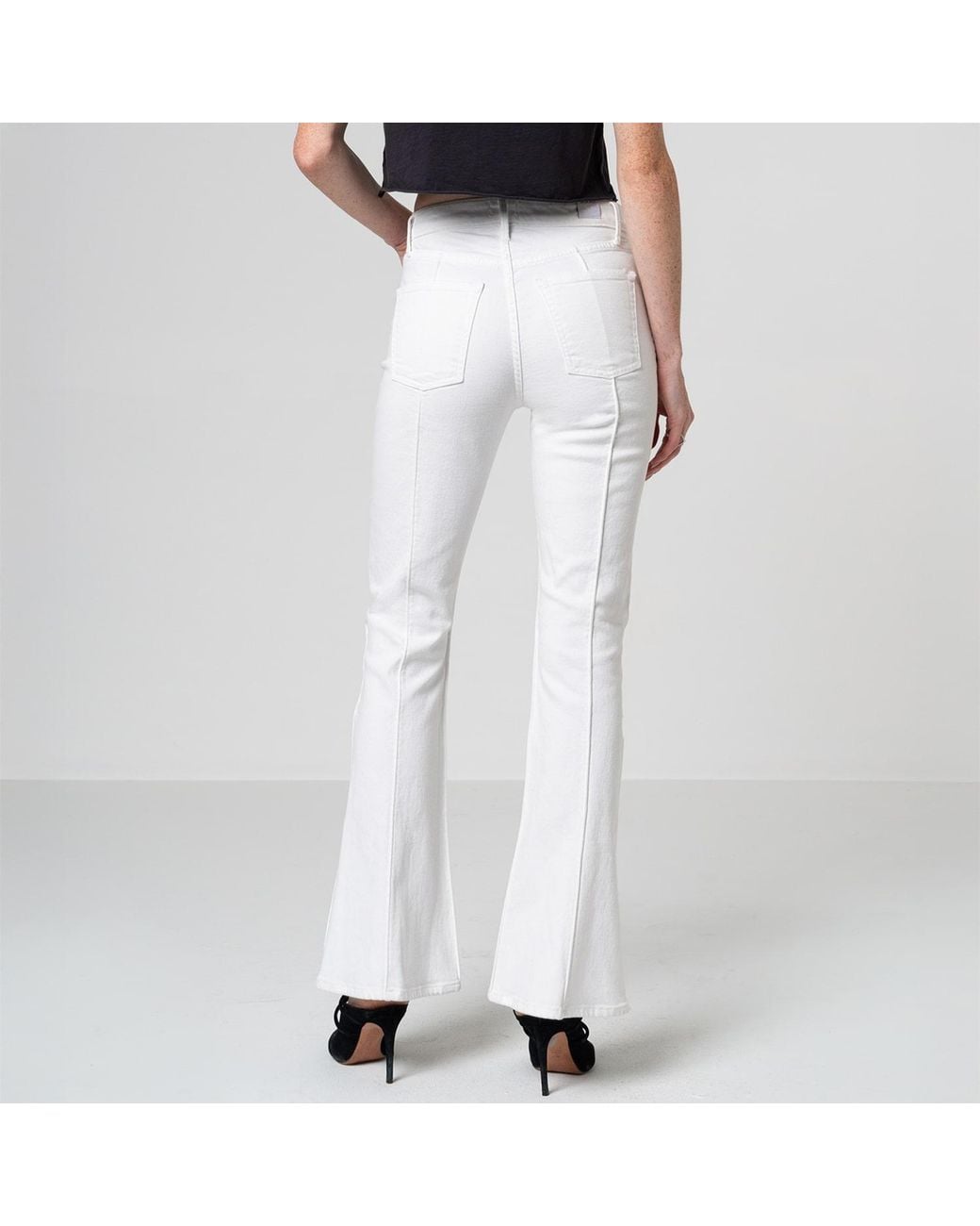 NOEND White Lily Skinny Trumpet Flare