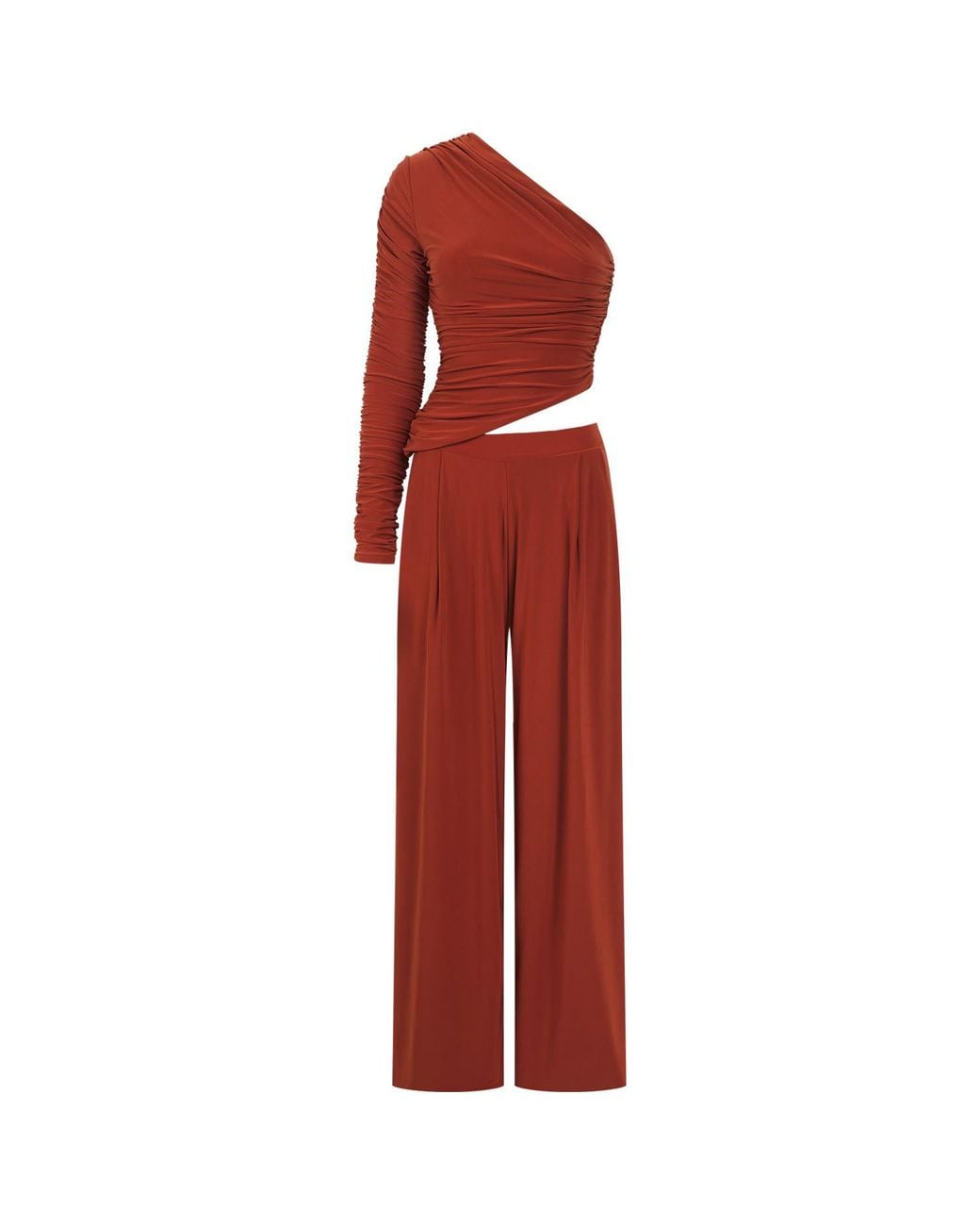 Celestine & Mae Red Nepeta Co-Ord Set
