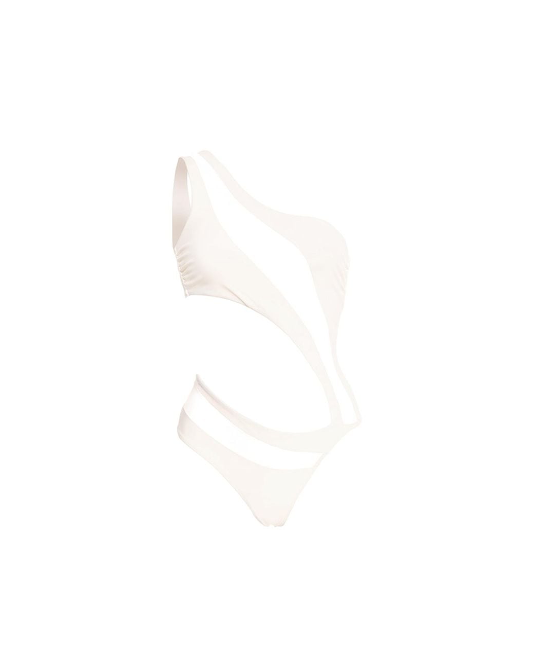 Moorea Swim White Pharos One Piece