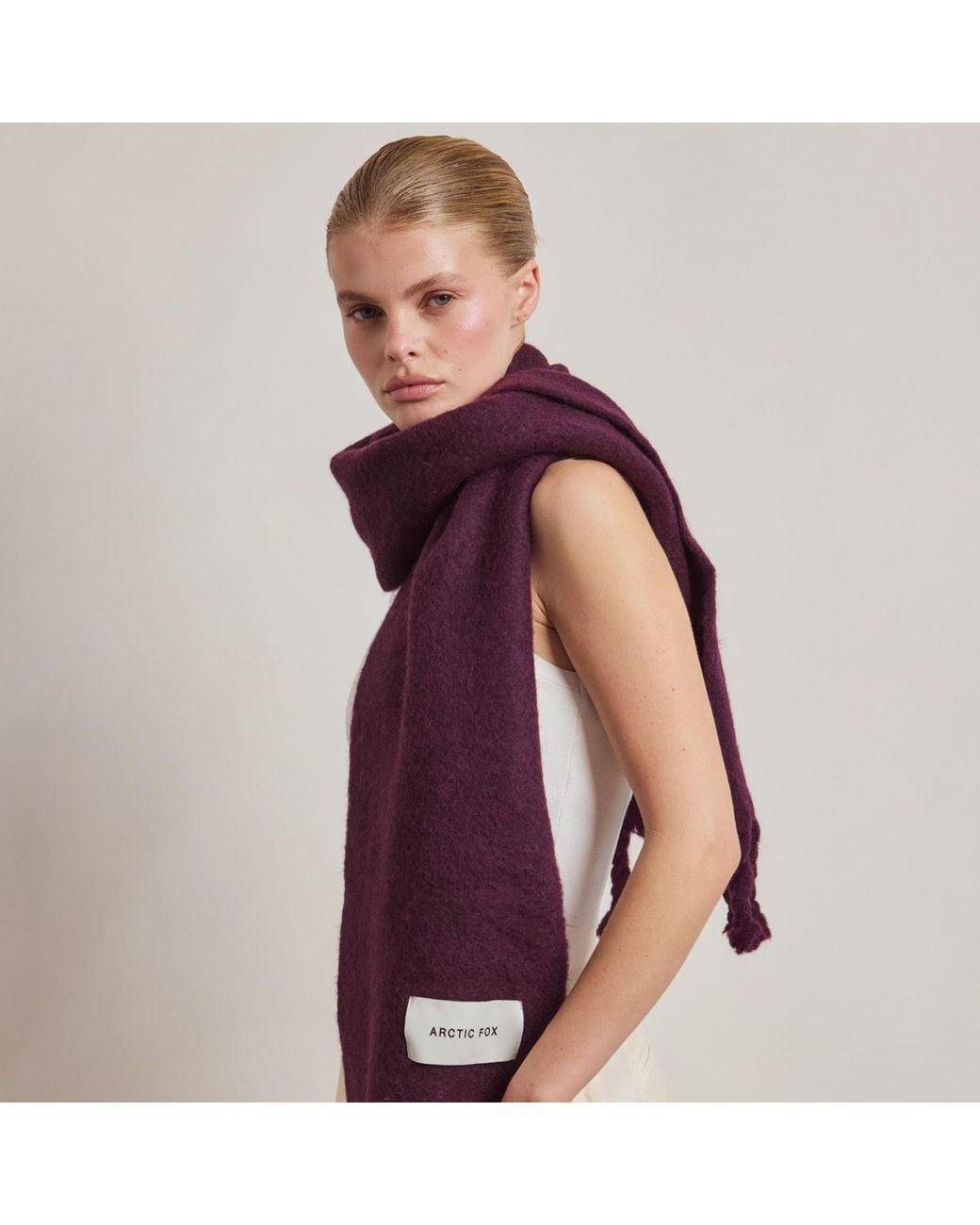 Arctic Fox & Co. Purple The Cloud Scarf