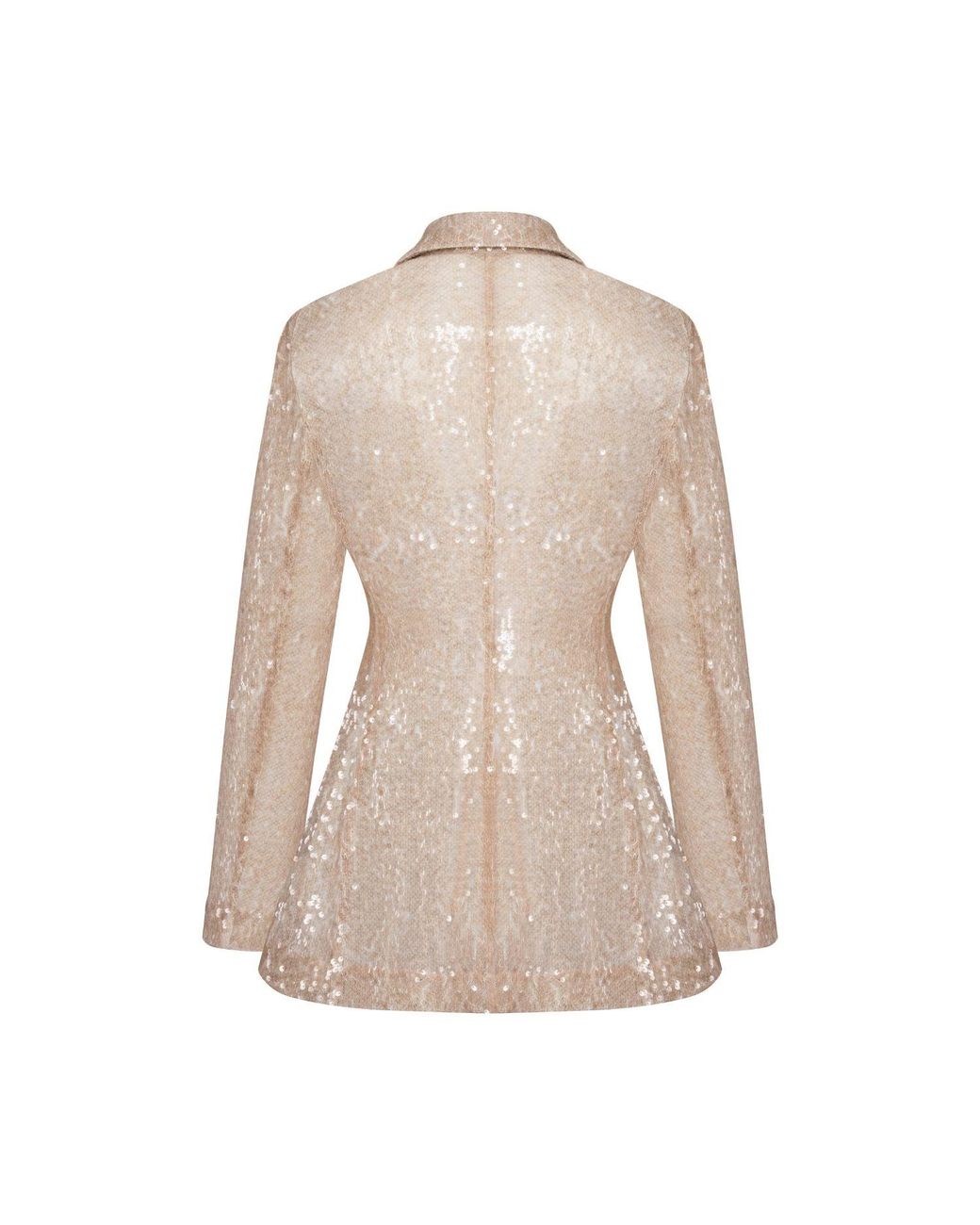 Elsava Natural Sequin Jacket