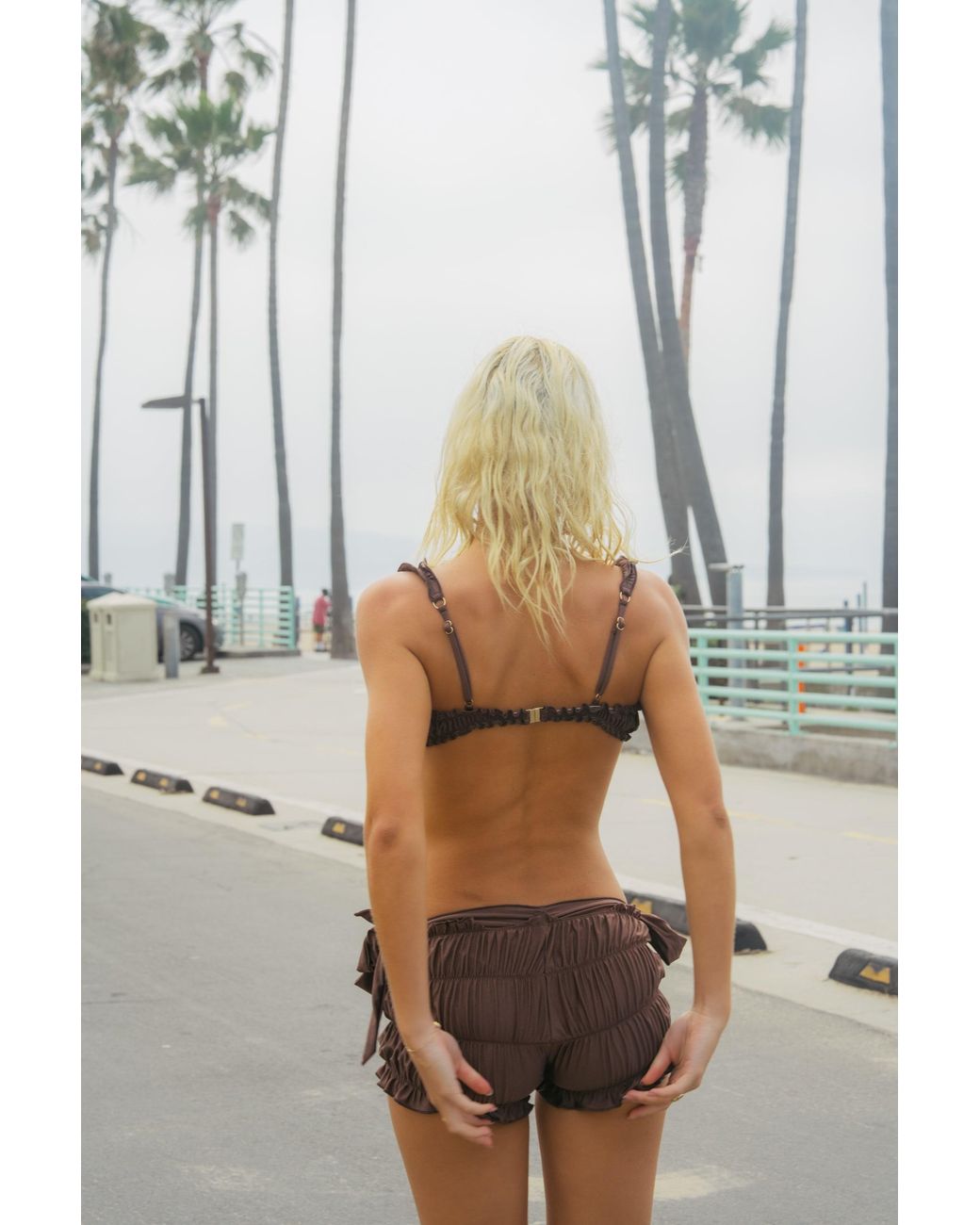 IVY SWIMWEAR Brown Marbella