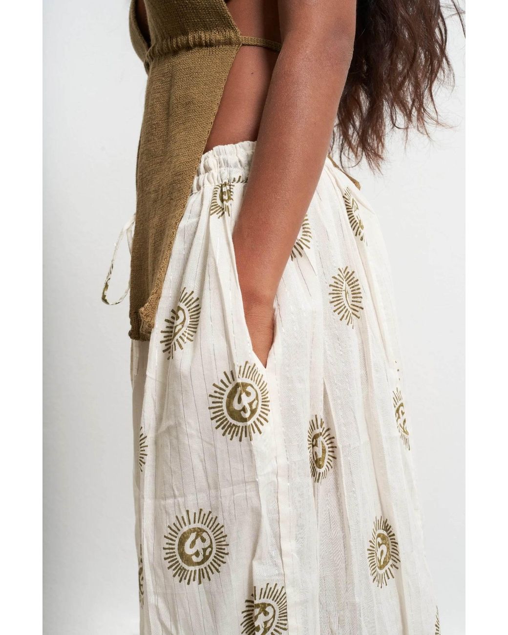Par & Escala Natural Bee Pants