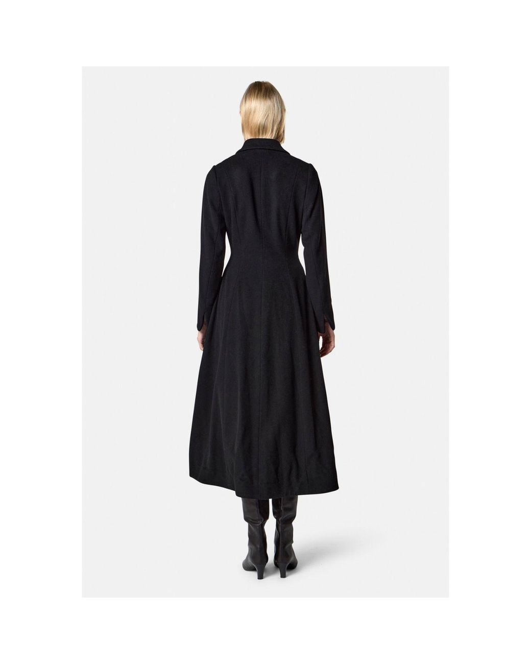 Helen Mcalinden Black Scarlett Swing Coat