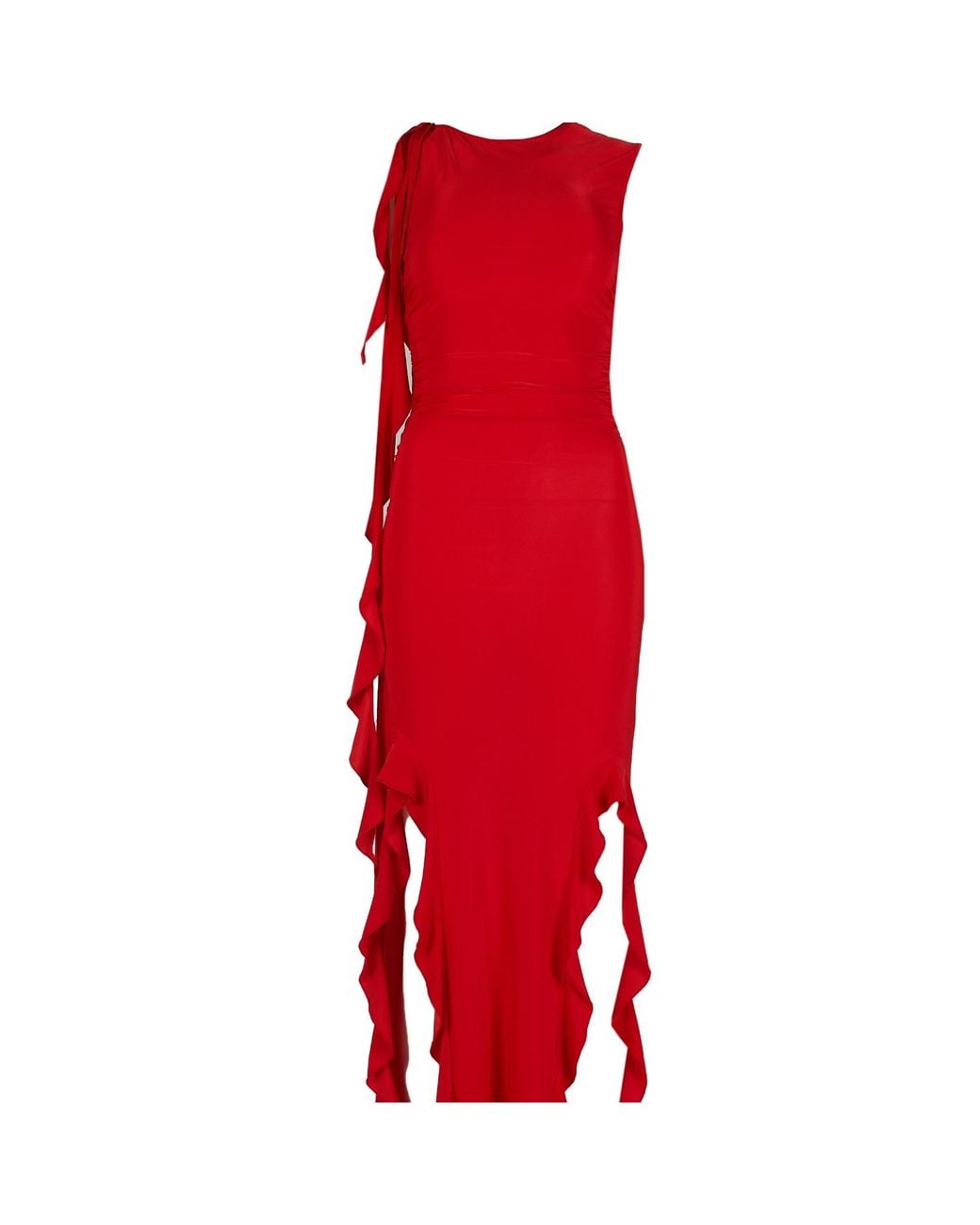 Herfetch Red Midi Kendall Dress