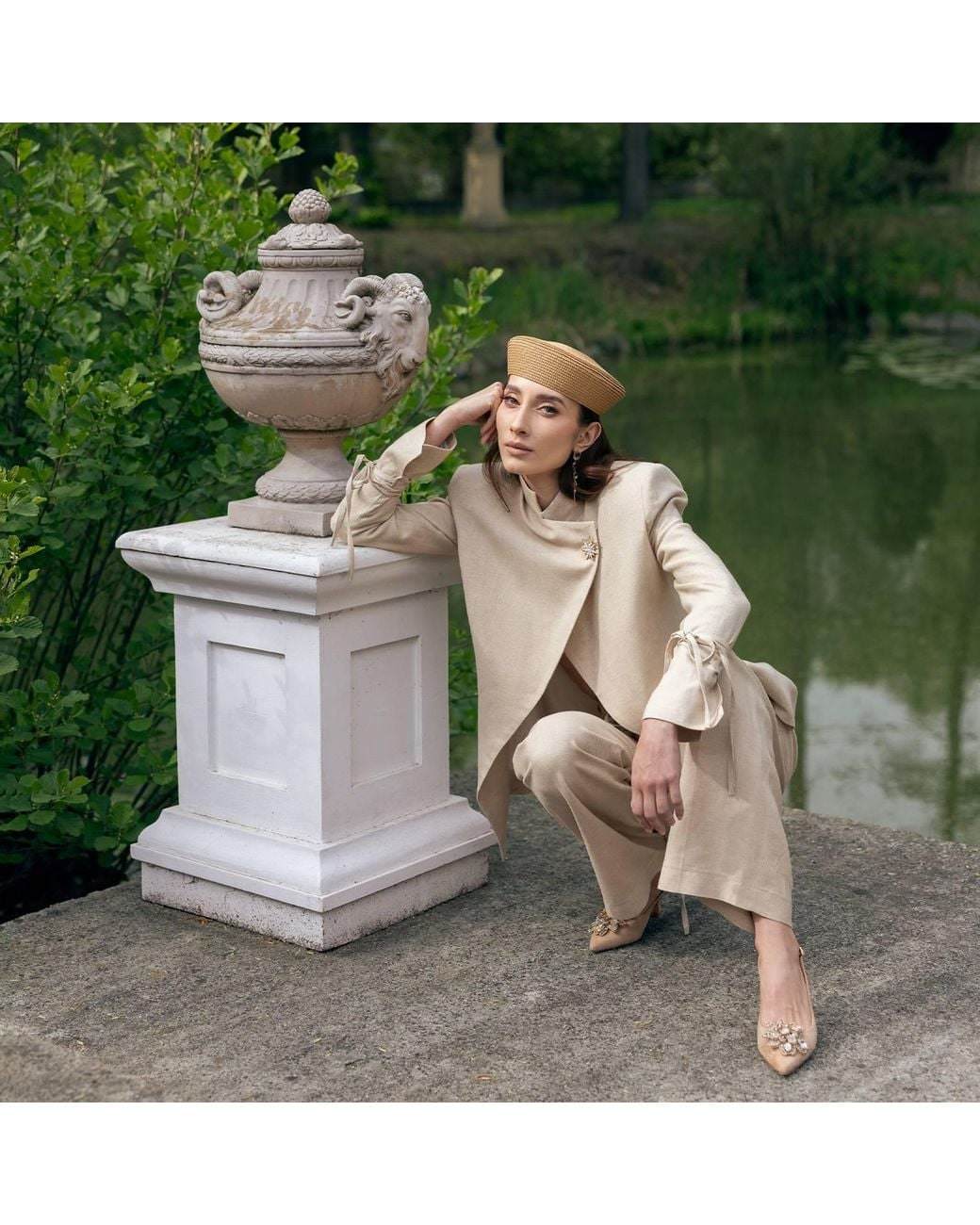 Mandragora Natural Neutrals Torre Trousers