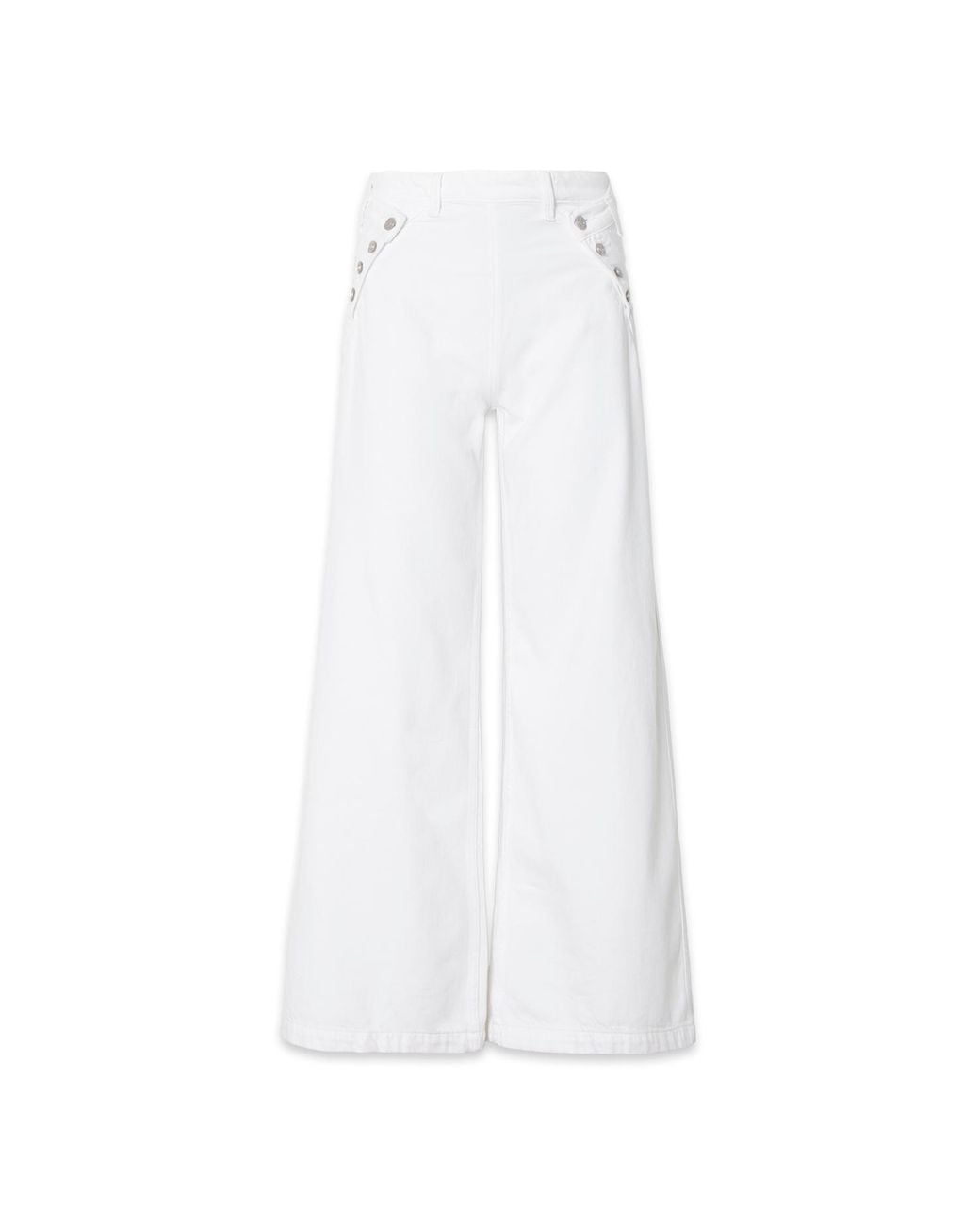 NOEND White Dina High Waisted Wide