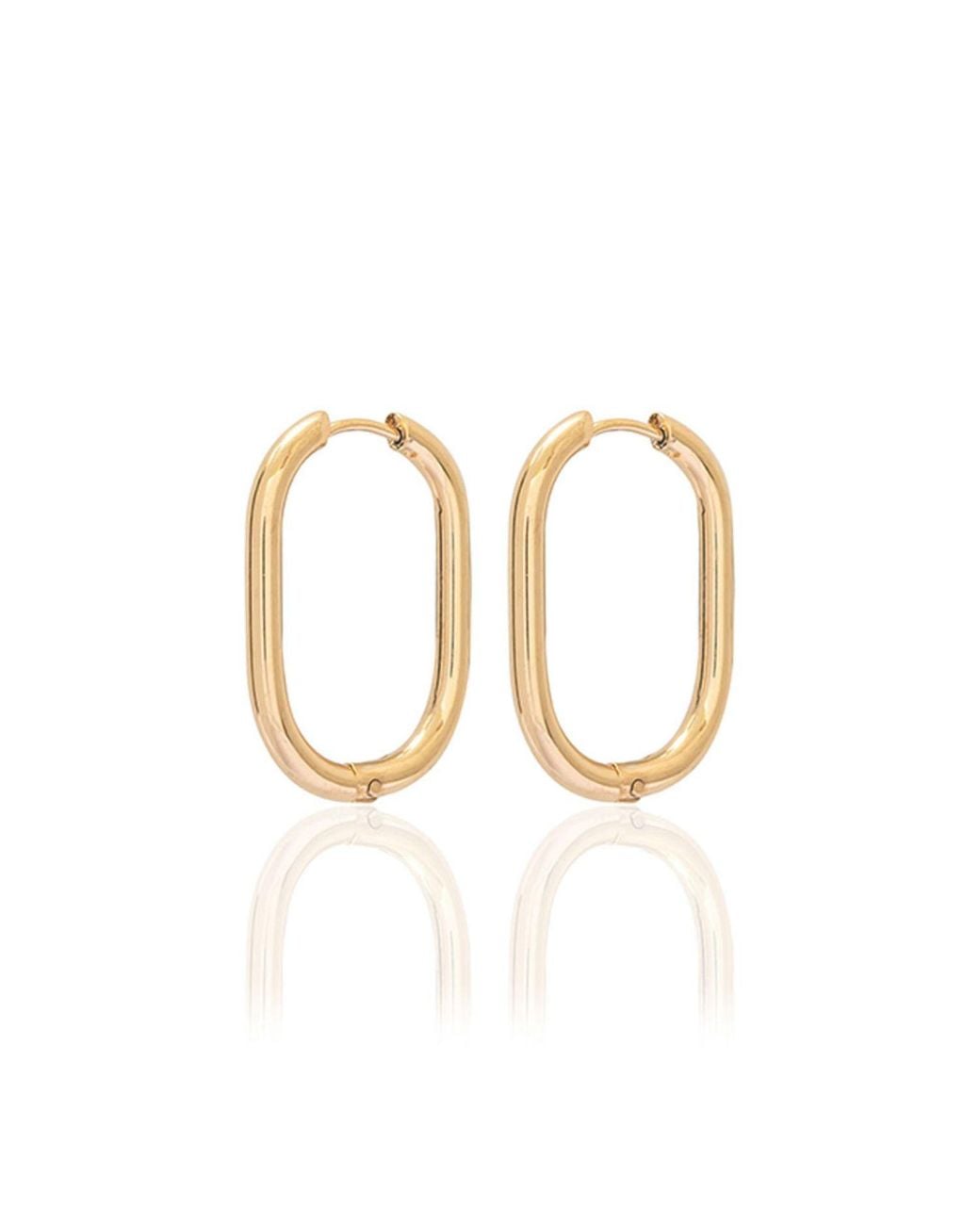 A Weathered Penny Metallic Asha Hoops