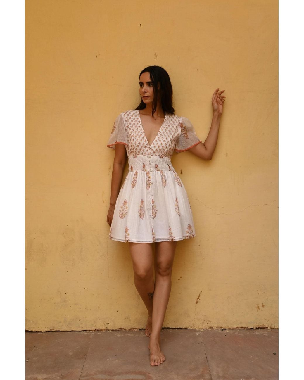 Liminal White Lily Dress