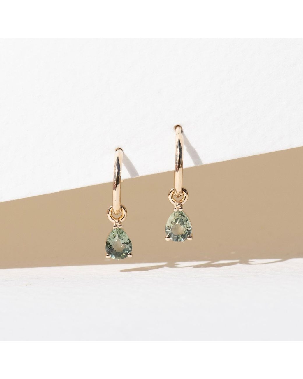 Zoe & Morgan Green Dew Drops Sapphire