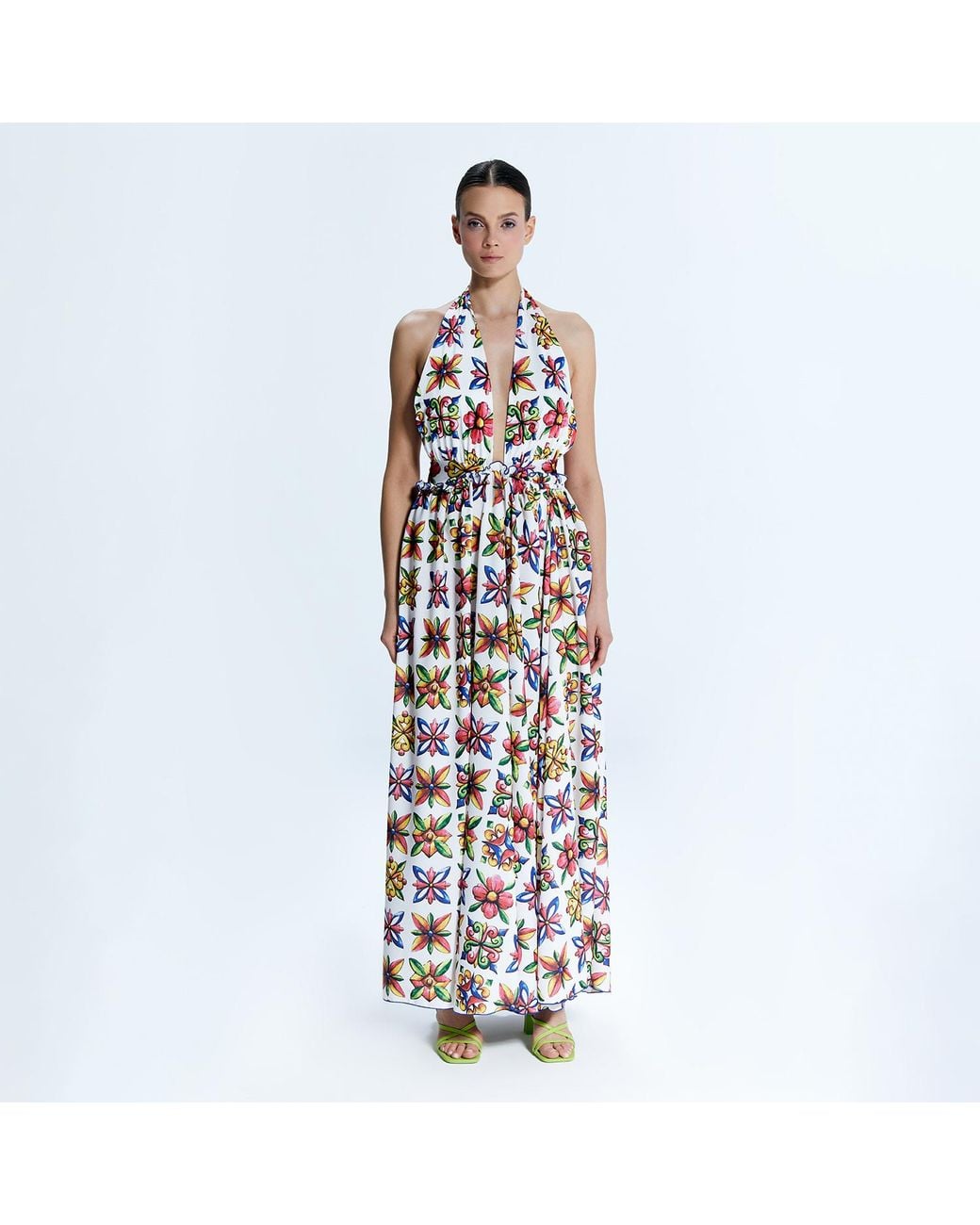 Nur Karaata Red Sicilia Dress