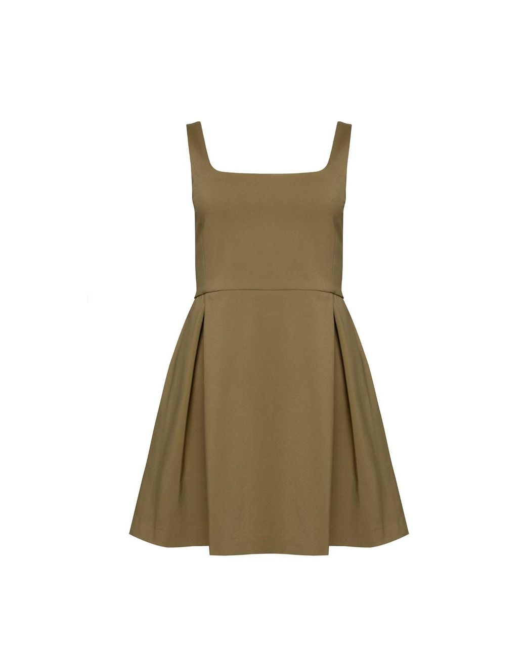 Forever Young the label Green Mini Poplin Dress