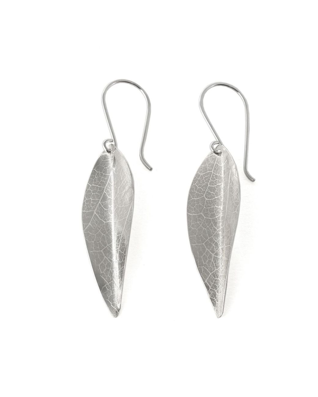 Zula Jewelry + Design Metallic Leaf Earrings