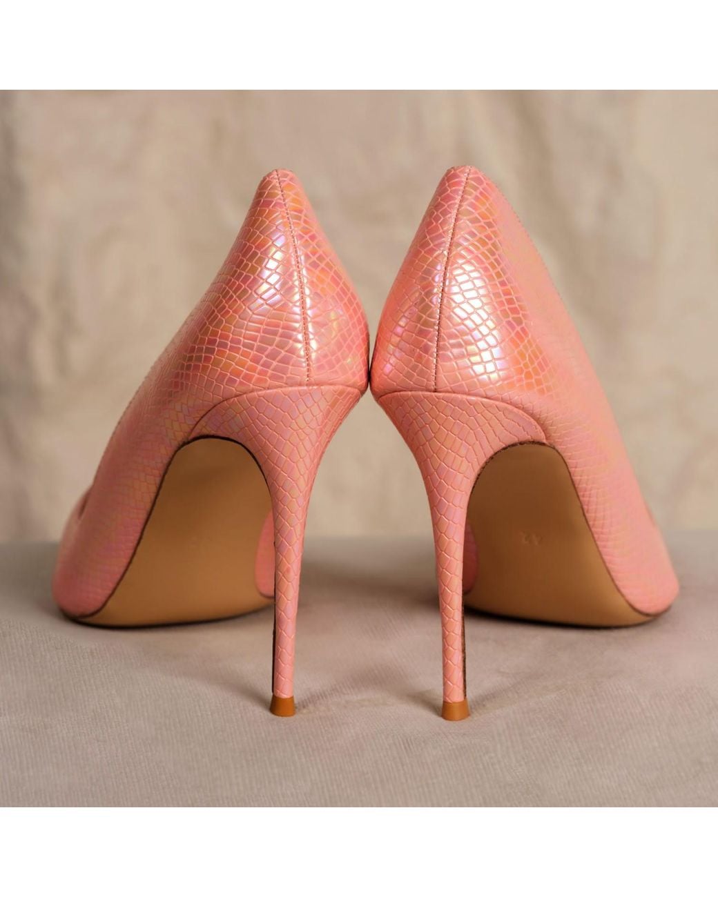 Subashini Heels Pink Desert Rose Stiletto Pump