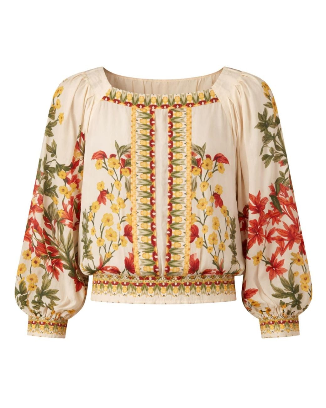 Raishma White Crystal Shirt