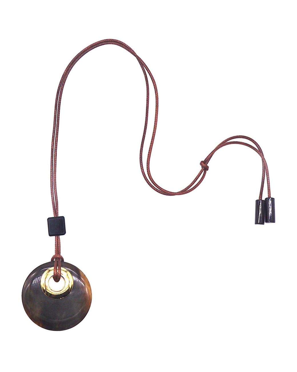 Fairchild Baldwin Metallic Horn Necklace – Tortoise